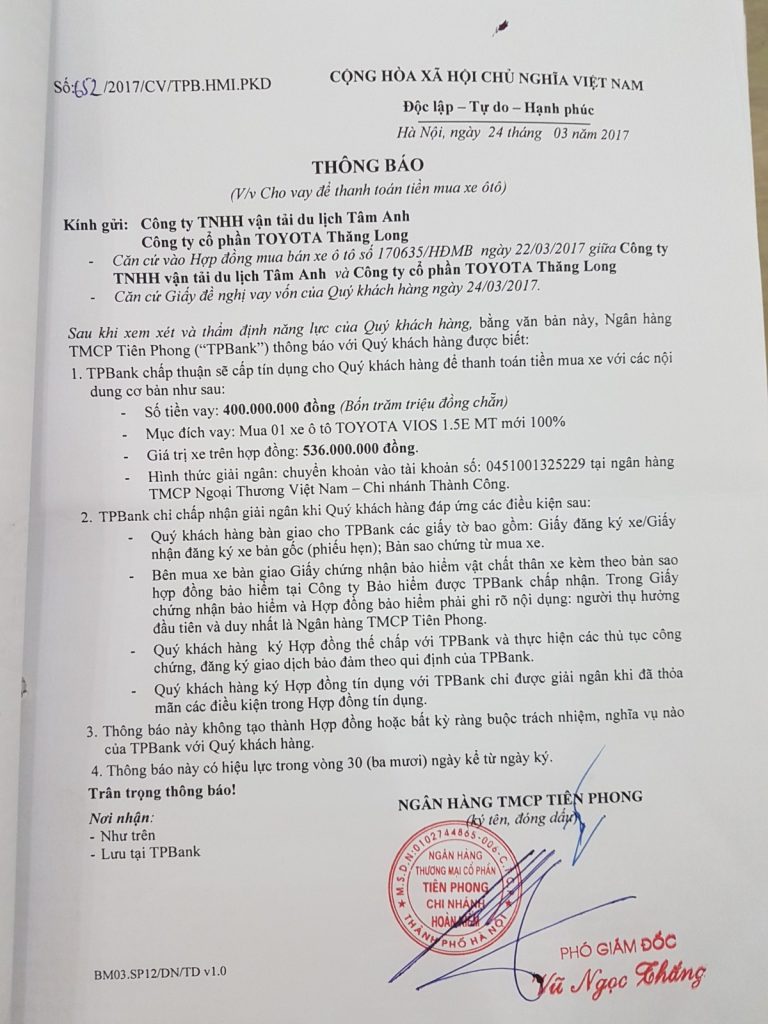 TOYOTA THĂNG LONG